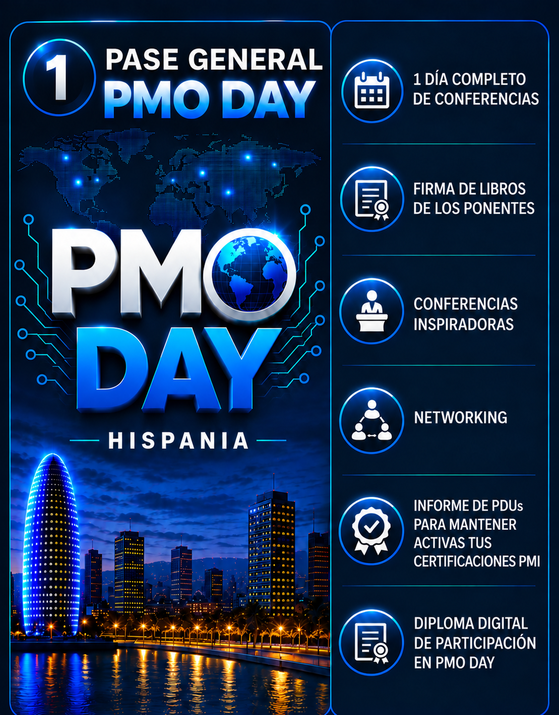 Pase General: un día completo de conferencias y firma de libros de los ponentes